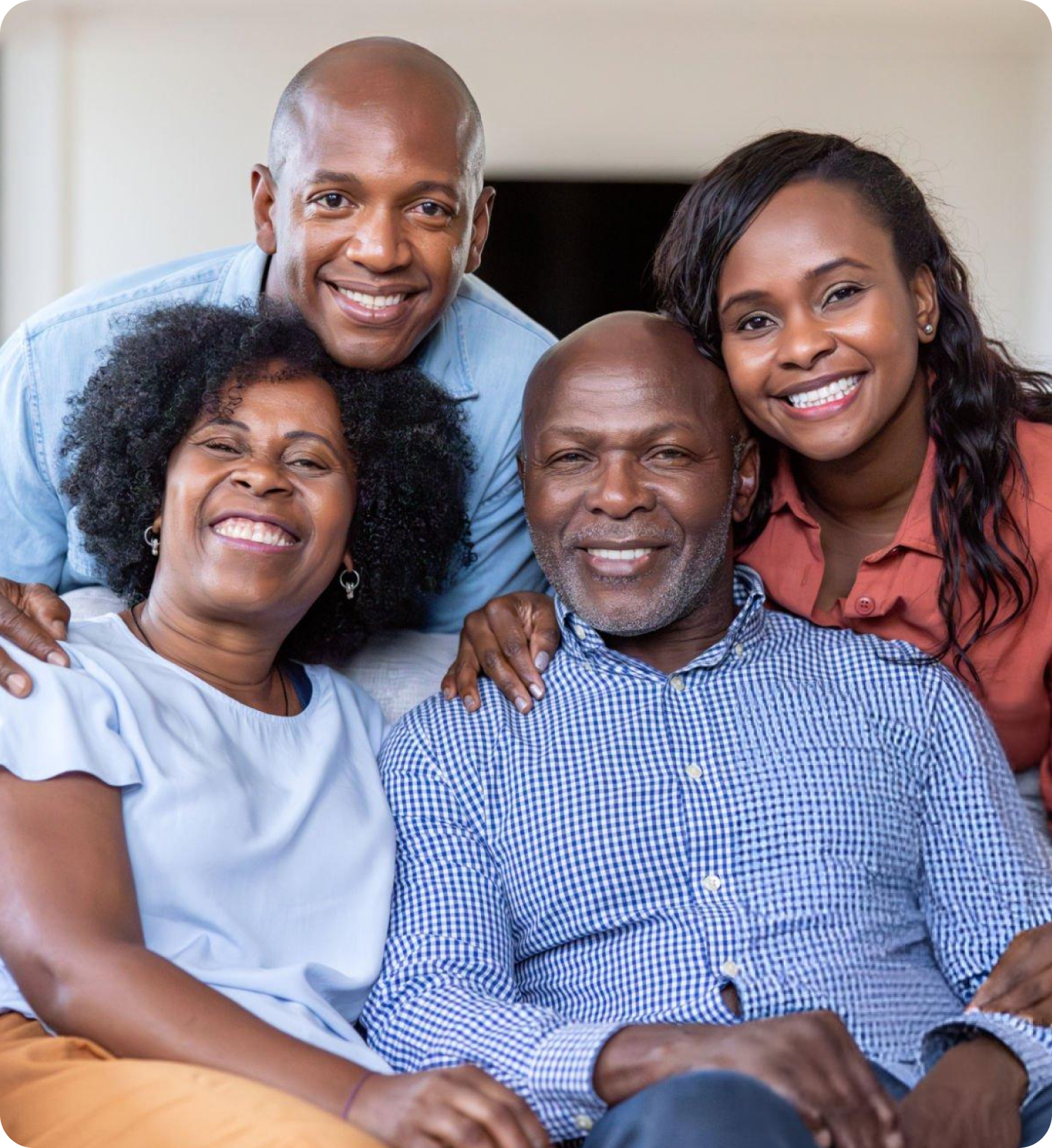 Famille heureuse protégée par SUWELE